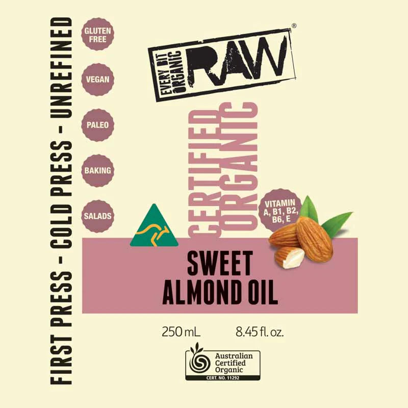 Sweet Almond Oil 250ml / 500ml