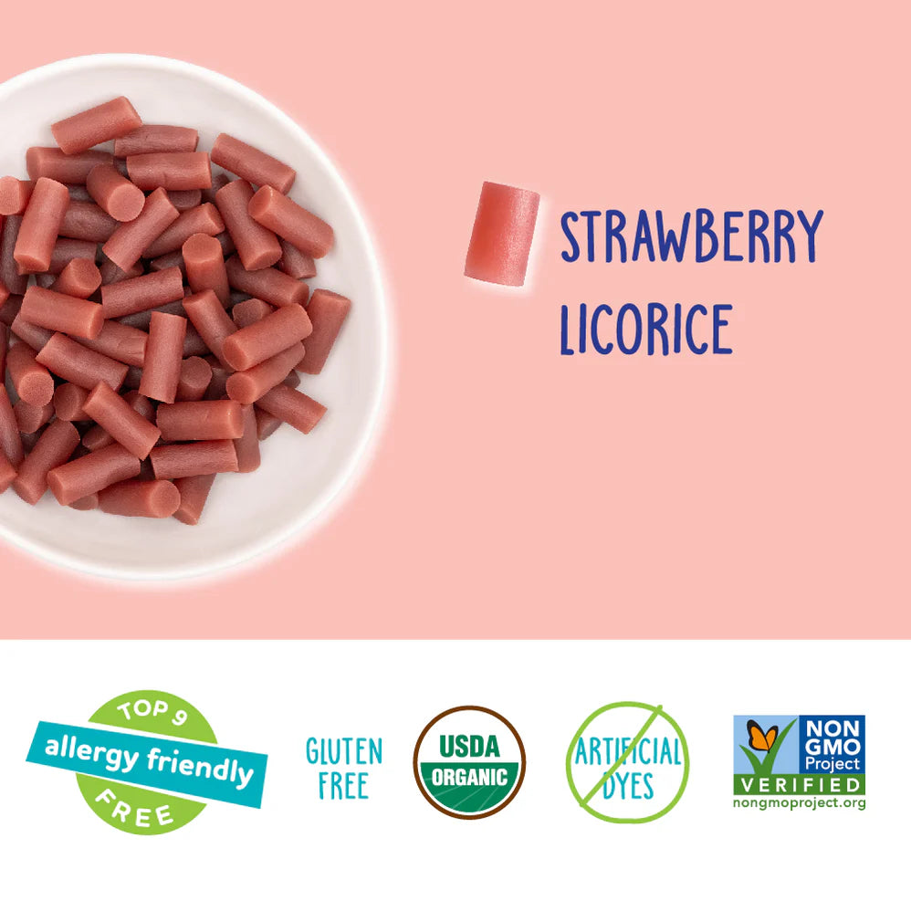 Organic Gluten Free Strawberry Licorice