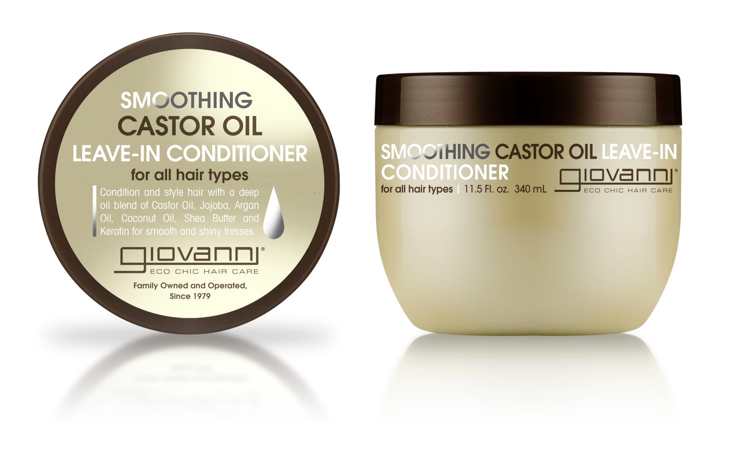 SMOOTHING CASTOR OIL LEAVE-IN CONDITIONER