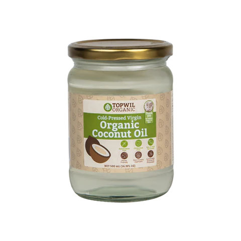Cold-Pressed Organic Virgin Coconut Oil - 500ml