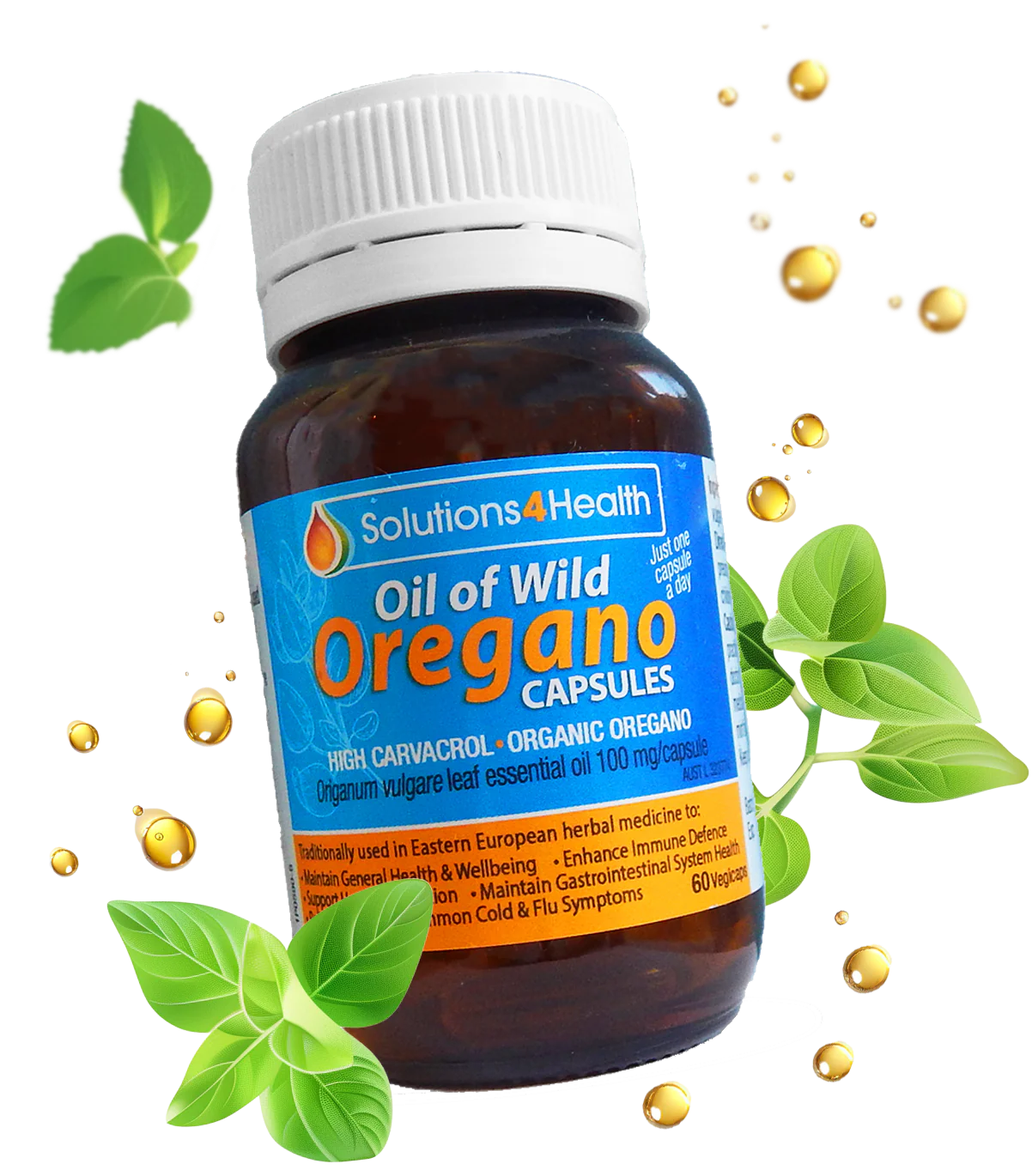 60 Capsules – Oil of Wild Oregano