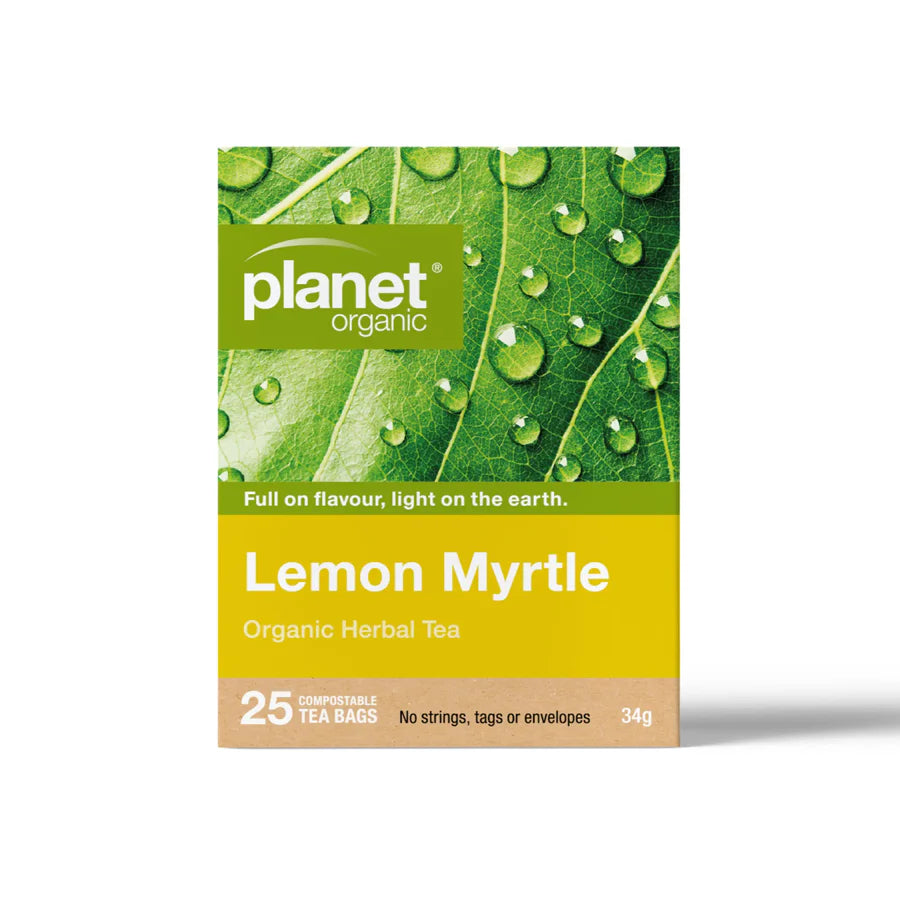 Lemon Myrtle 25 Teabags - Certified Organic