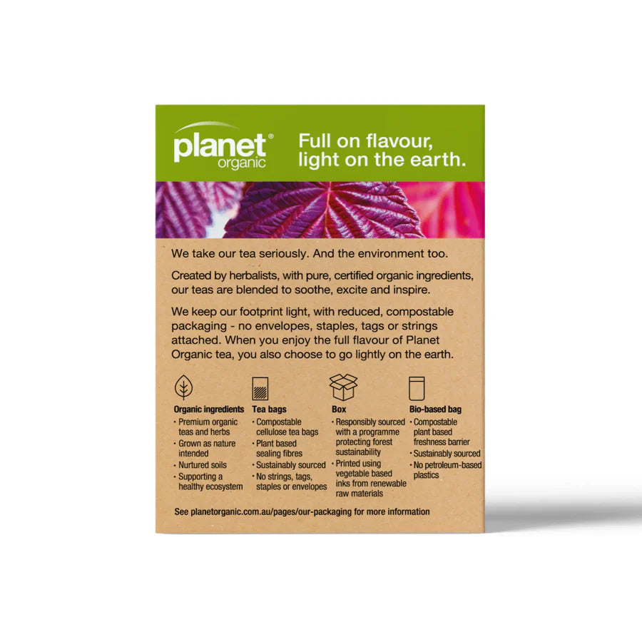 Raspberry Leaf Tea 25 Tea Bags - Certified Organic