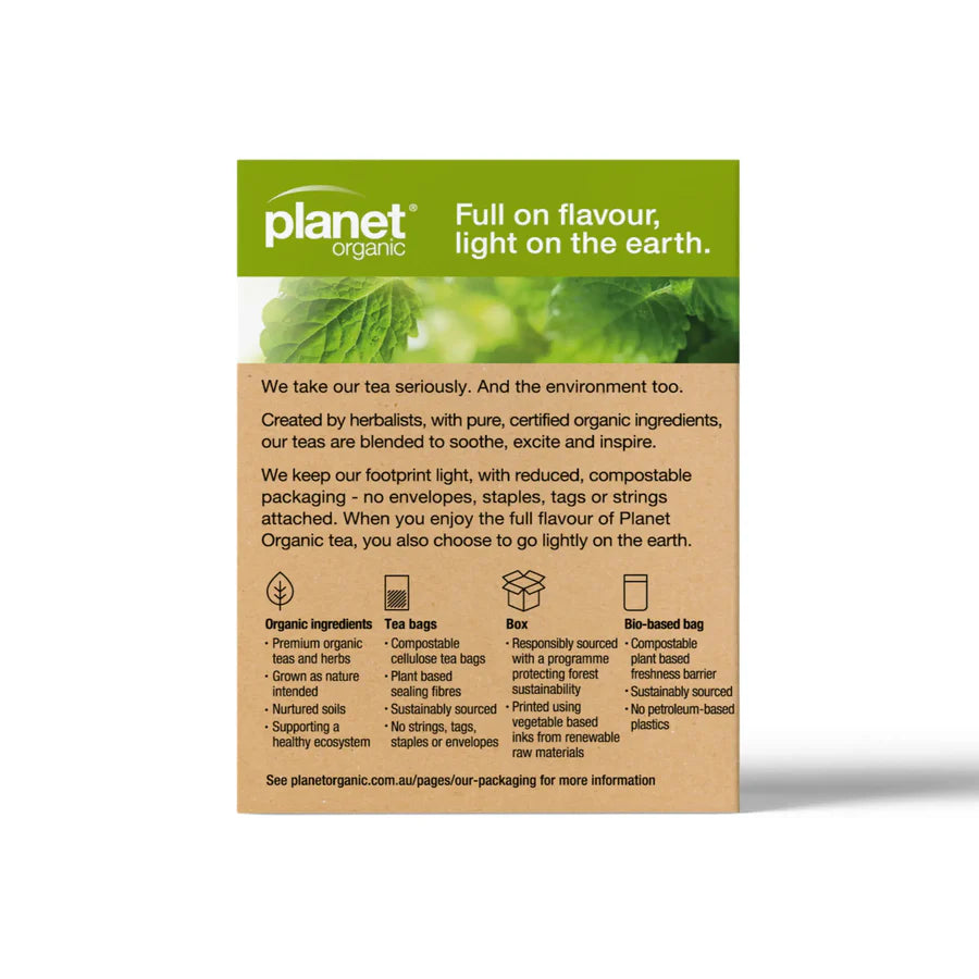 Lemon Balm Tea 25 Tea Bags - Certified Organic