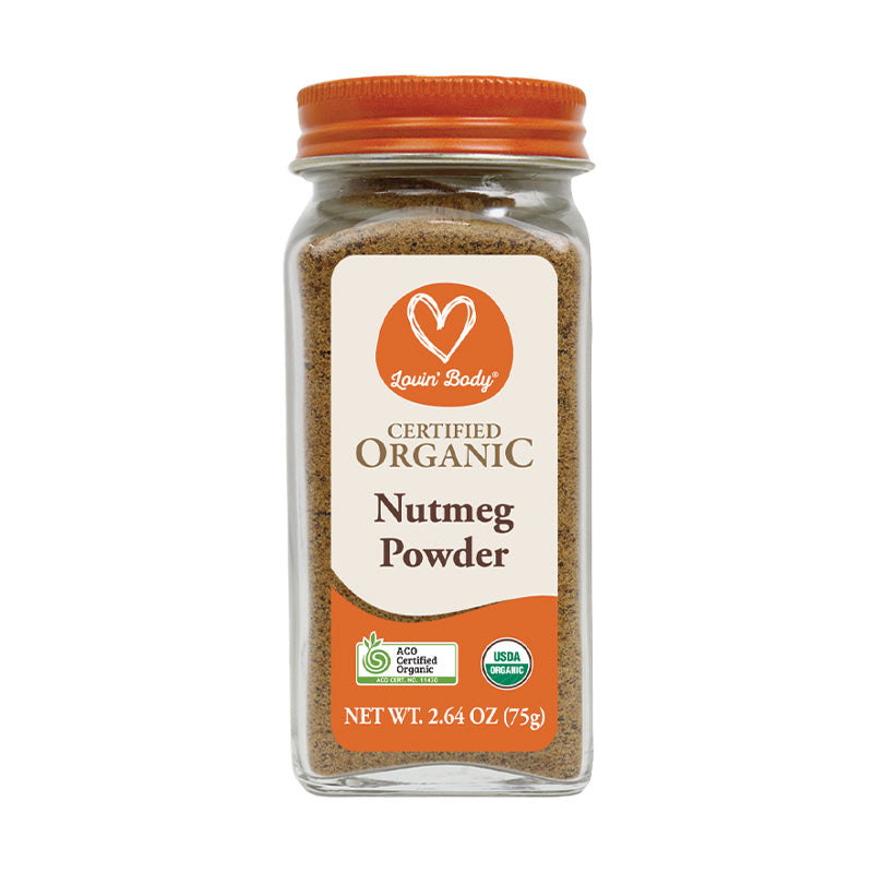 Certified Organic Nutmeg Powder
