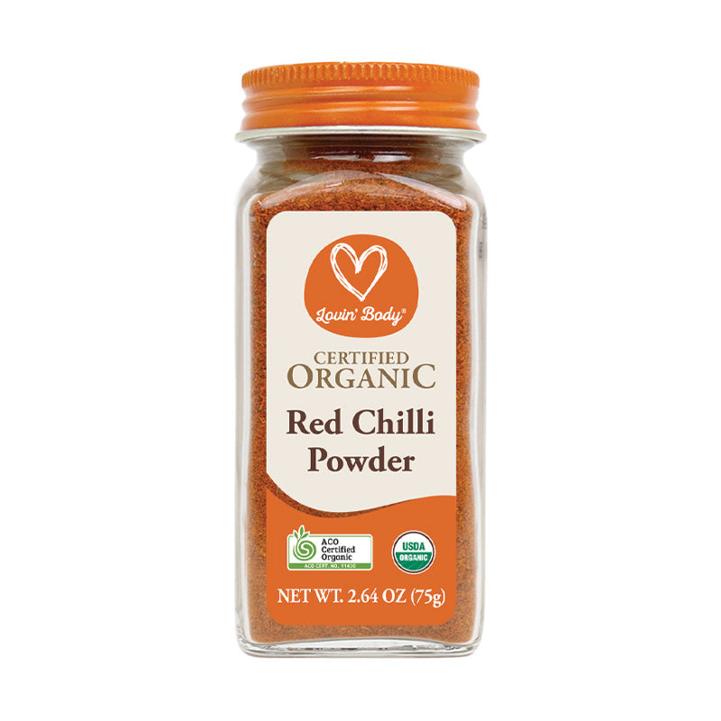 Certified Organic Red Chilli Powder