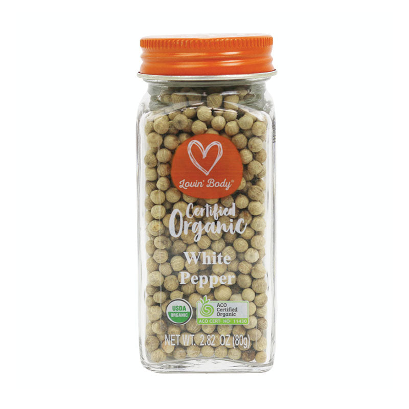 Certified Organic White Pepper
