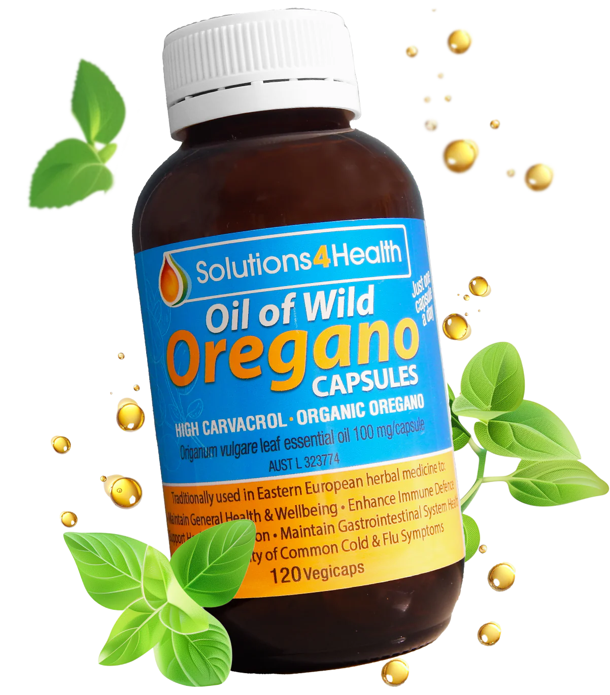 120 Capsules – Oil of Wild Oregano