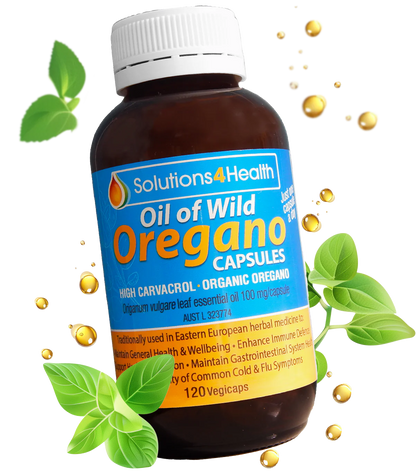 120 Capsules – Oil of Wild Oregano