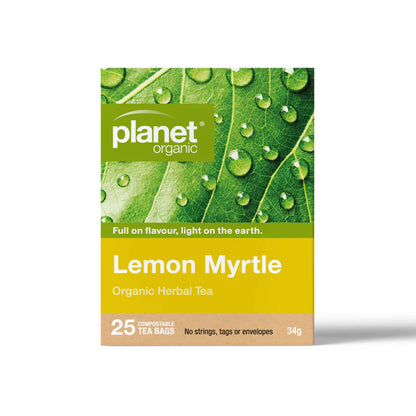 Lemon Myrtle 25 Teabags - Certified Organic