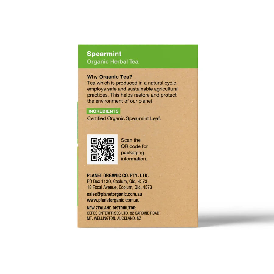 Healing Concepts Organic Spearmint Tea 40g (Single Box)