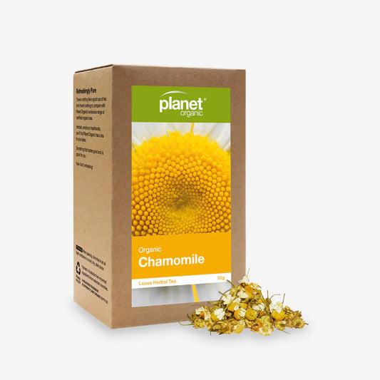 Chamomile Loose Leaf Tea 35g - Certified Organic