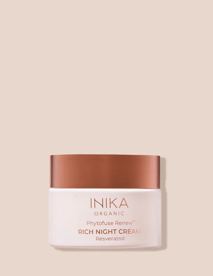 INIKA Organic Phytofuse Renew Rich Night Cream 50ml