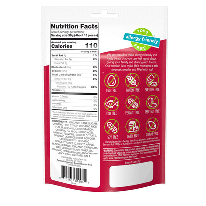 Organic Gluten Free Pomegranate Licorice