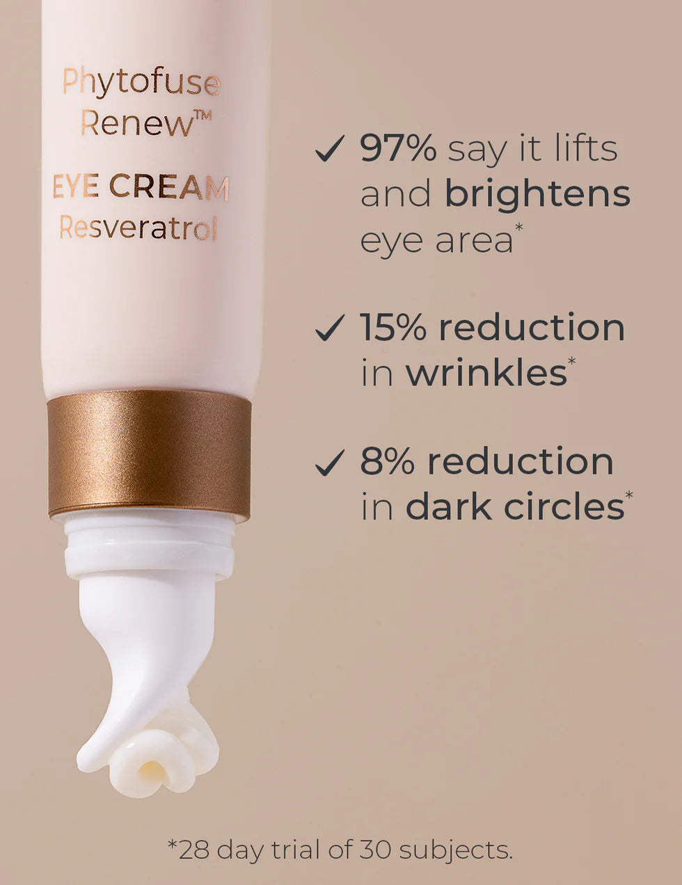 INIKA Organic Phytofuse Renew Eye Cream 15ml