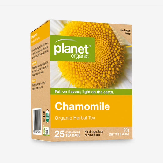 Chamomile Tea 25 Tea Bags - Certified Organic